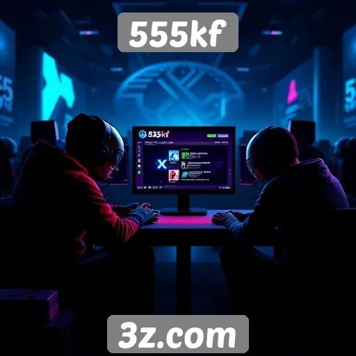 Impacto do site 555kf na comunidade de gamers