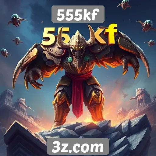 Como o 555kf se destaca entre plataformas de jogos